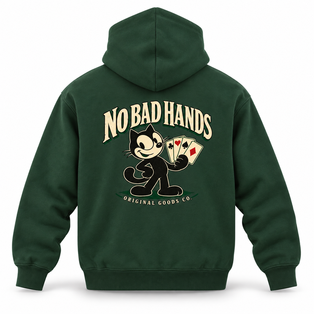 No Bad Hands Heavyweight Hoodie