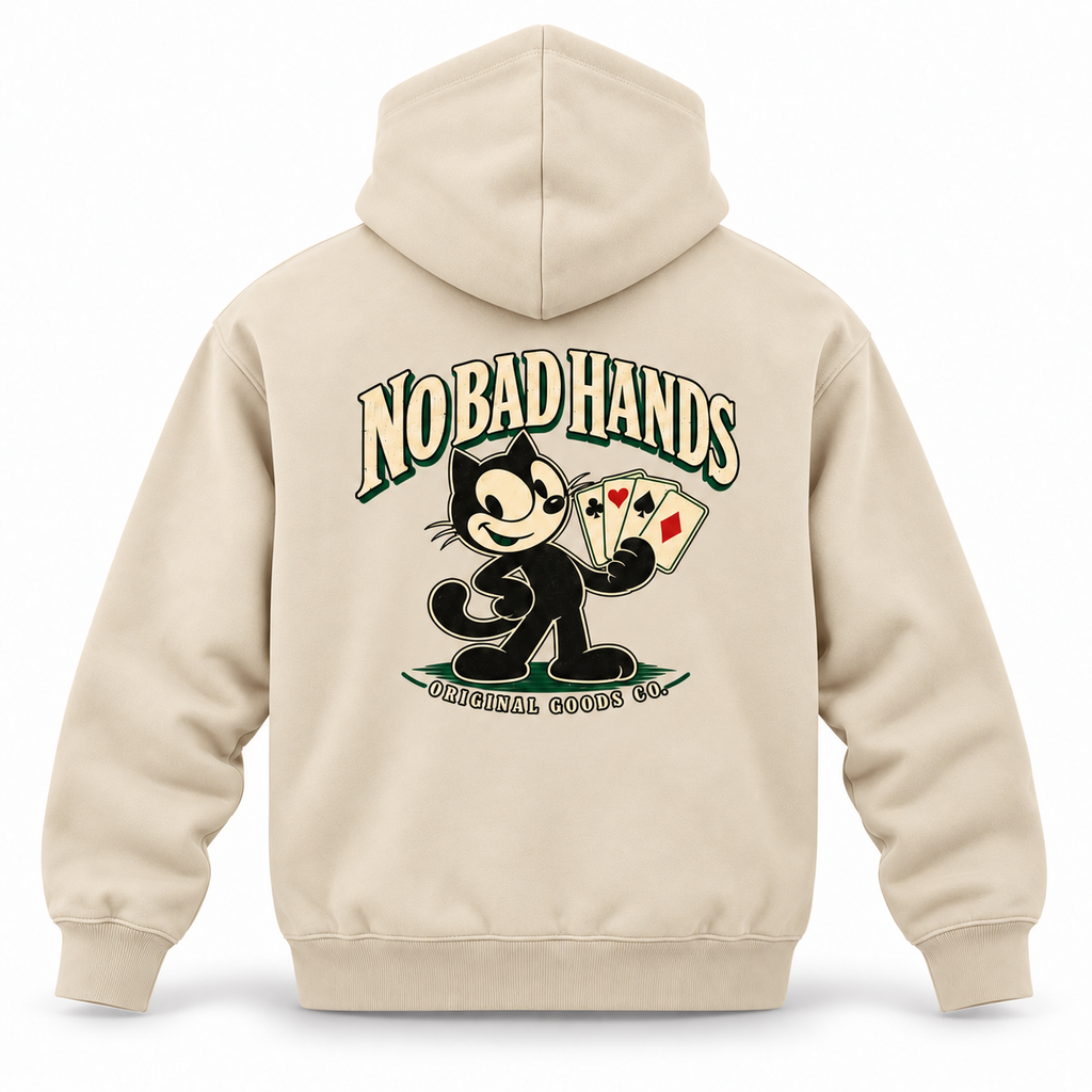 No Bad Hands Heavyweight Hoodie